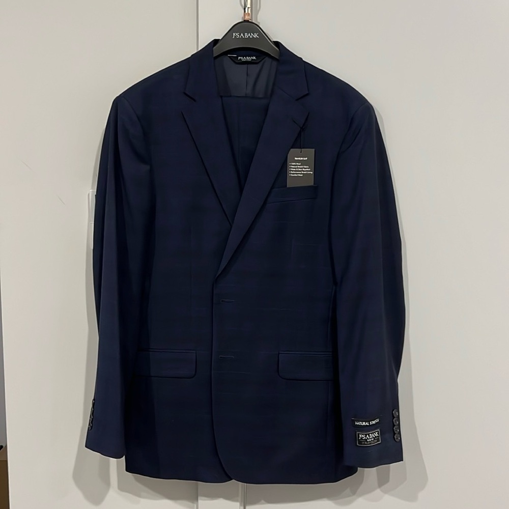 Navy Blue Men's Suit Jacket